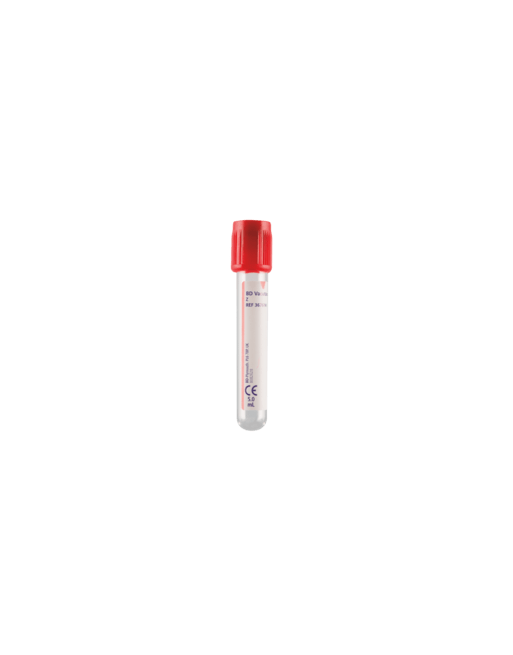 5ml Vacutainer®: Nativblutröhrchen ohne Gel - Rotes