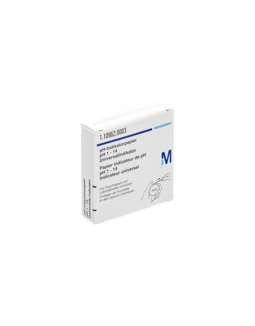 Papier indicateur de PH (pH 1-14) Indicateur universelle rlx 4.8m