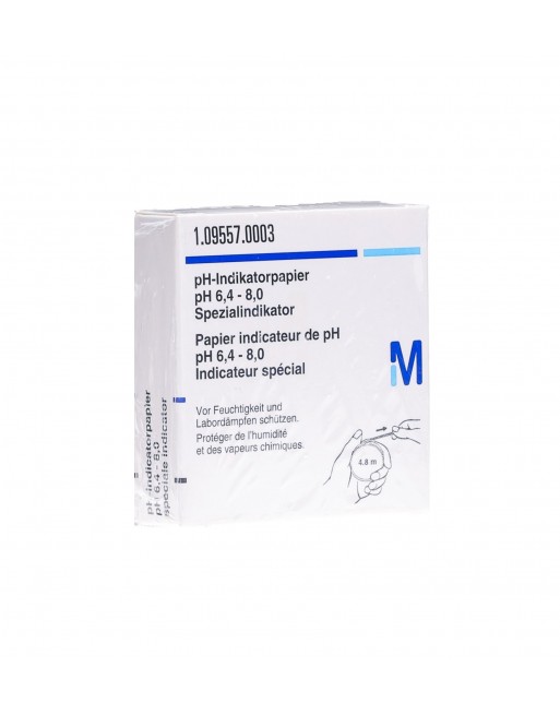 Papier indicateur de PH (pH 6.4-8.0) Indicateur universelle rlx 4.8m