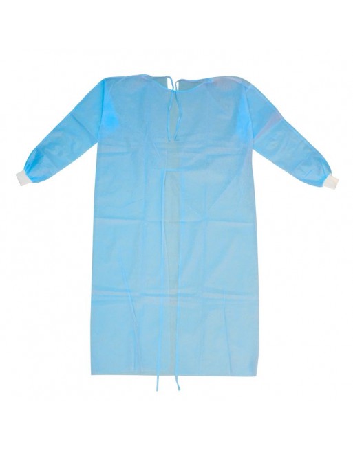 Blouse de protection étanche manche longue bleu foncé