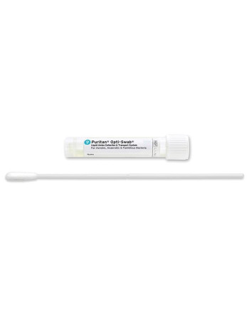 Écouvillon gynécologique avec milieu de transport blanc 2ml ''Large''