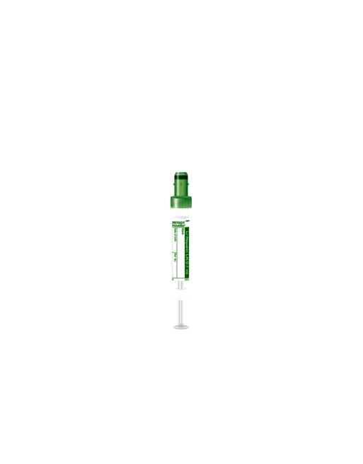 S-Monovette® 2,7ml Héparine de lithium bouchon vert
