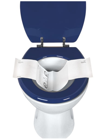 Collecteur de selles pour siège de toilettes