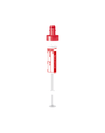 S-Monovette® 7,5ml Sérum CAT bouchon rouge