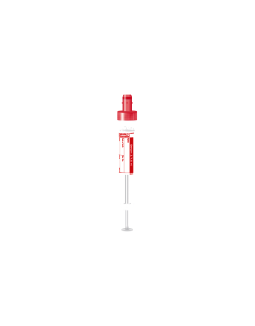 S-Monovette® 7,5ml Sérum CAT bouchon rouge