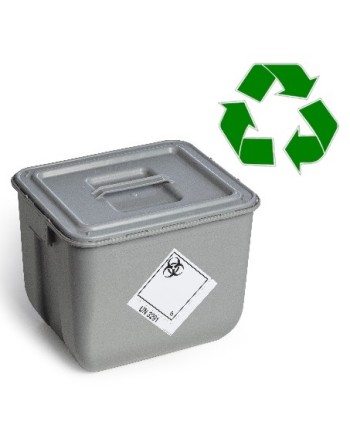 30L Récipient d’élimination avec couvercle à CLICK