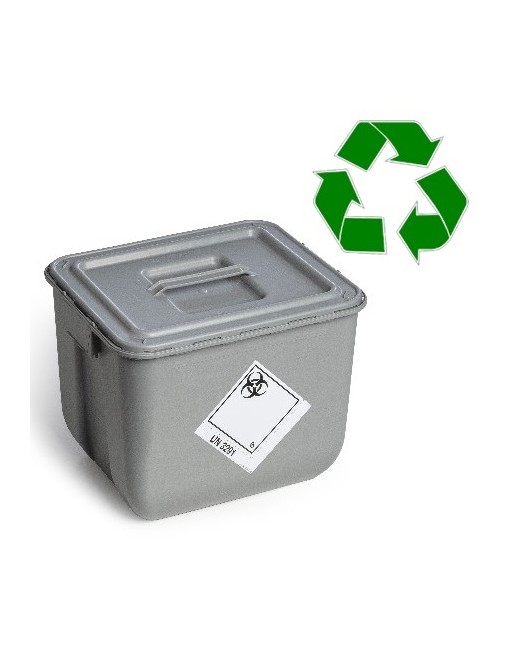 30L Récipient d’élimination avec couvercle à CLICK