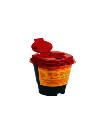 2L Entsorgungsbehälter Multi-Safe Twin